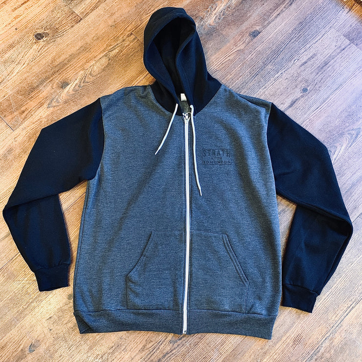 STRATH MOTO EDMONTON ZIP-UP HOODIE - SIZE XXL
