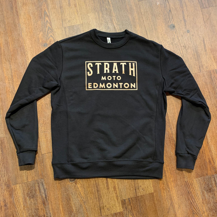 STRATH MOTO EDMONTON SWEATSHIRT 2.0 - BLACK - L, XL