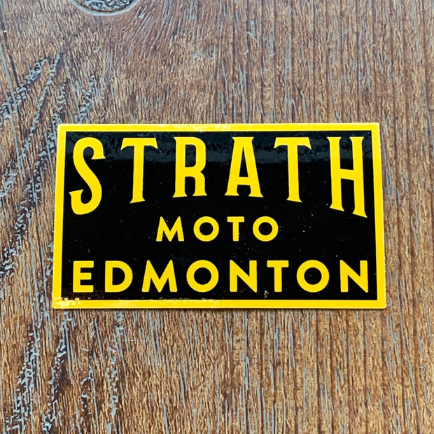STRATH MOTO EDMONTON STICKER