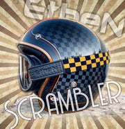 ETHEN SCRAMBLER GOGGLE PHOTOCHROMIC LENS - CHECKER BLACK/GOLD