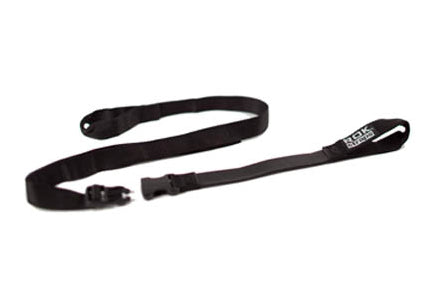 ROK STRAPS PLAIN BLACK - LARGE HEAVY DUTY 60" X 1"