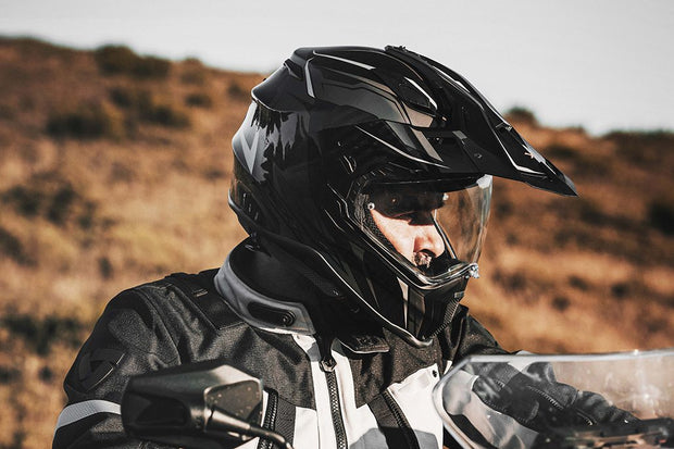 NEXX X.WRL RALLY ADV HELMET - X-PRO CARBON - ATIKA BLK/GRY