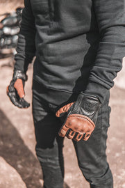 GOLDTOP x RETURN OF THE CAFE RACERS SILK LINED PREDATOR GLOVES