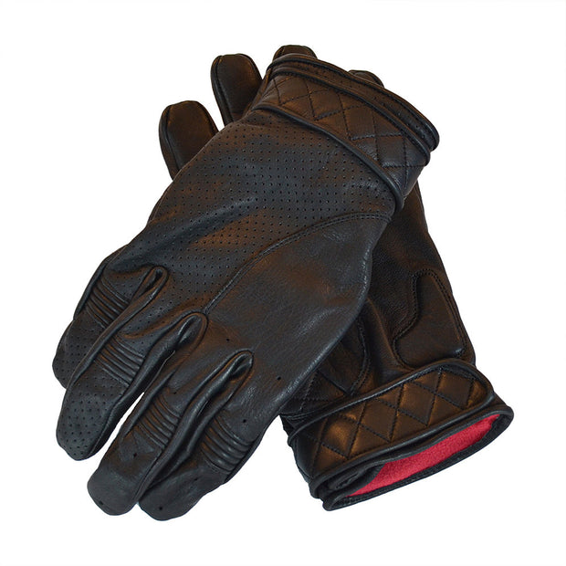 GOLDTOP SHORT BOBBER GLOVES - BLACK