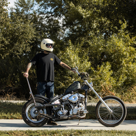 BILTWELL GRINGO S ECE 22.05 HELMET - GLOSS VINTAGE WHITE - SALE!