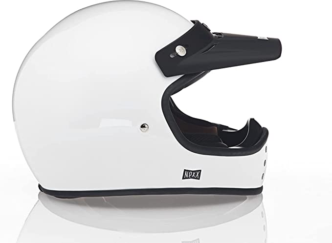 NEXX X.G200 PURIST HELMET - GLOSS WHITE - M - LAST ONE - SALE!