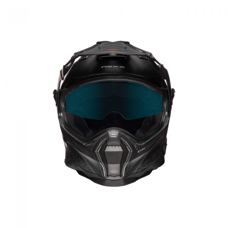 NEXX X.WED2 ADV HELMET - VAAL MT BLACK CARBON - SIZE XL