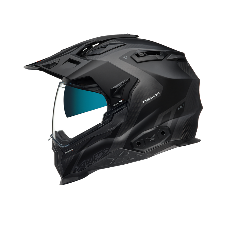 NEXX X.WED2 ADV HELMET - VAAL MT BLACK CARBON - SIZE XL