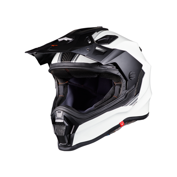 NEXX X.WRL RALLY ADV HELMET - X-PRO CARBON - WHITE