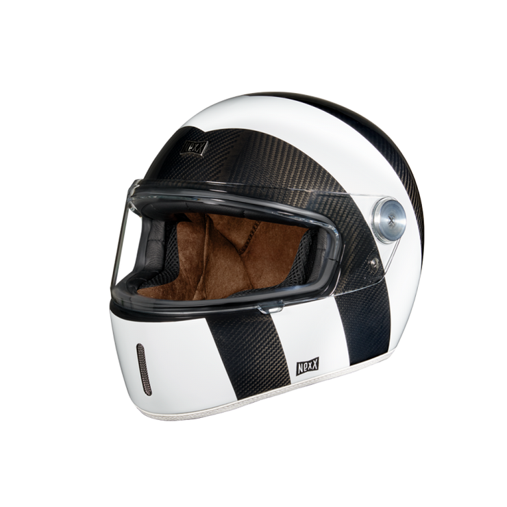 NEXX X.G100R HELMET - CARBON FIBRE - SALT FLATS - SIZE XL