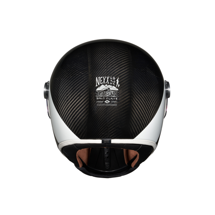 NEXX X.G100R HELMET - CARBON FIBRE - SALT FLATS - SIZE XL