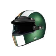 NEXX X.G100 DRAGMASTER HELMET - GREEN/GOLD - SIZE XL - SALE!