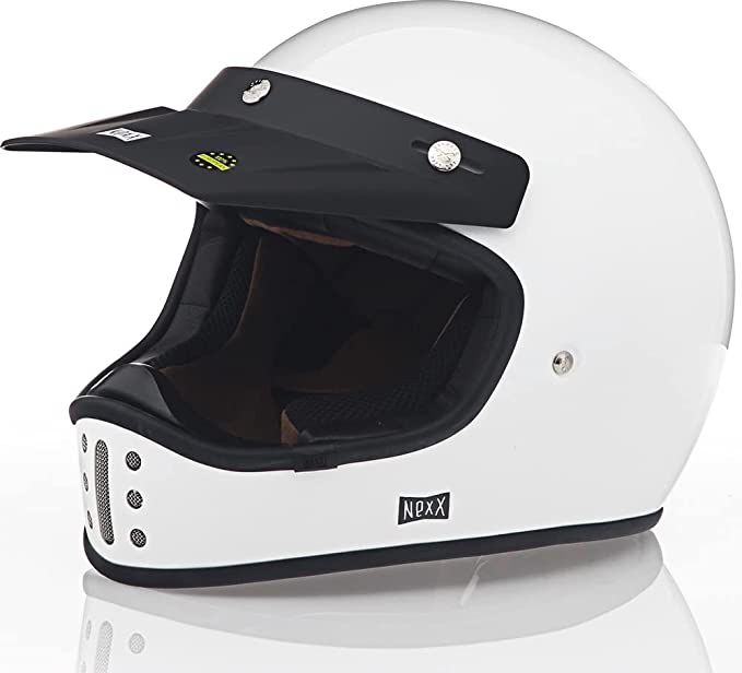 NEXX X.G200 PURIST HELMET - GLOSS WHITE - M - LAST ONE - SALE!