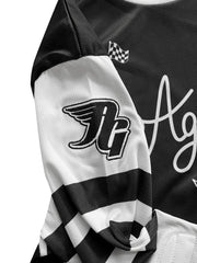 AGE OF GLORY CLASSIC MESH JERSEY - BLACK WHITE