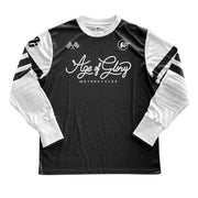 AGE OF GLORY CLASSIC MESH JERSEY - BLACK WHITE