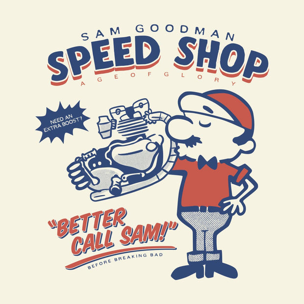 AGE OF GLORY GOODMAN T-SHIRT - ECRU