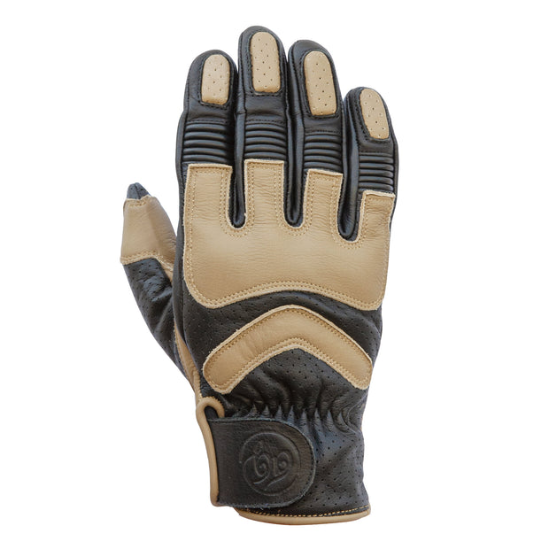 AGE OF GLORY HERO LEATHER GLOVES - BLACK SAND