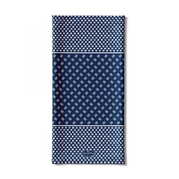 AGE OF GLORY KANOKO NECK TUBE - INDIGO / WHITE – Strath Moto AGE OF GLORY KANOKO NECK TUBE - INDIGO / WHITE – Strath Moto