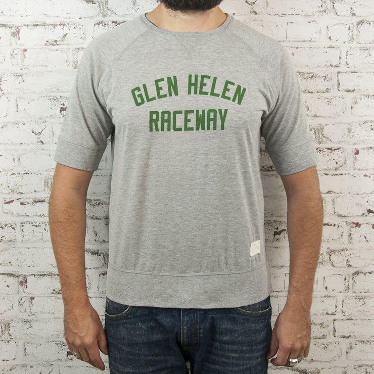 AGE OF GLORY TRACK MASTER LIGHTWEIGHT SWEAT - HEATHER GREY - SALE!