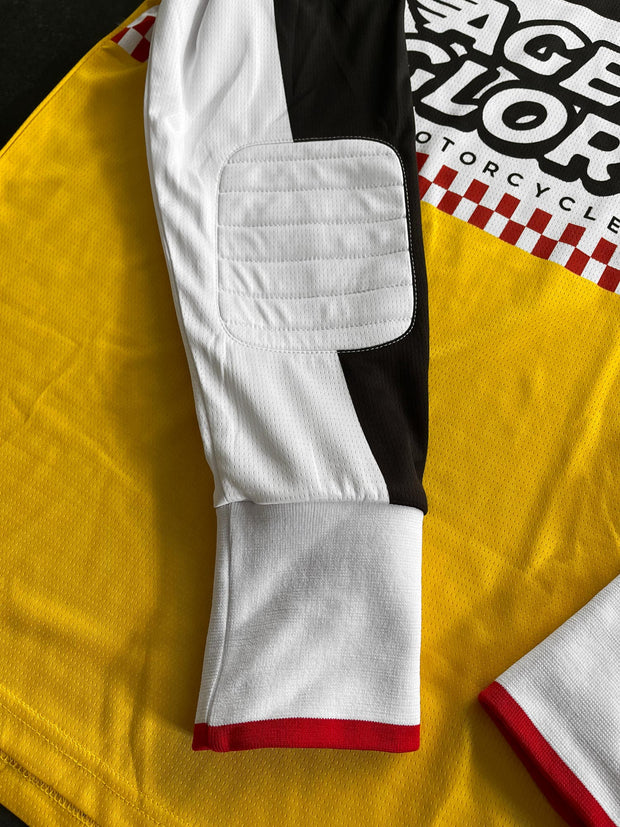 AGE OF GLORY WINGS MESH JERSEY - YELLOW WHITE BLACK