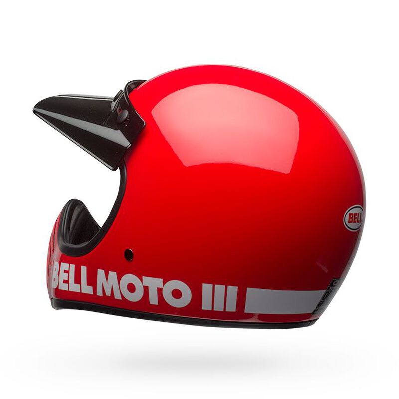 BELL Moto-3 Classic Gloss Red XLサイズ BELL MOTO 3 - CLASSIC GLOSS RED – Strath Moto