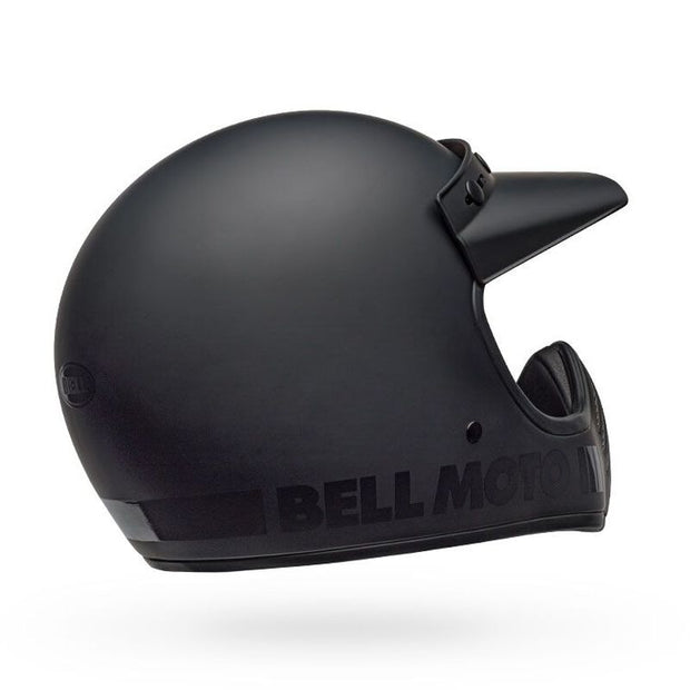 BELL MOTO 3 - MATTE/GLOSS BLACKOUT CLASSIC