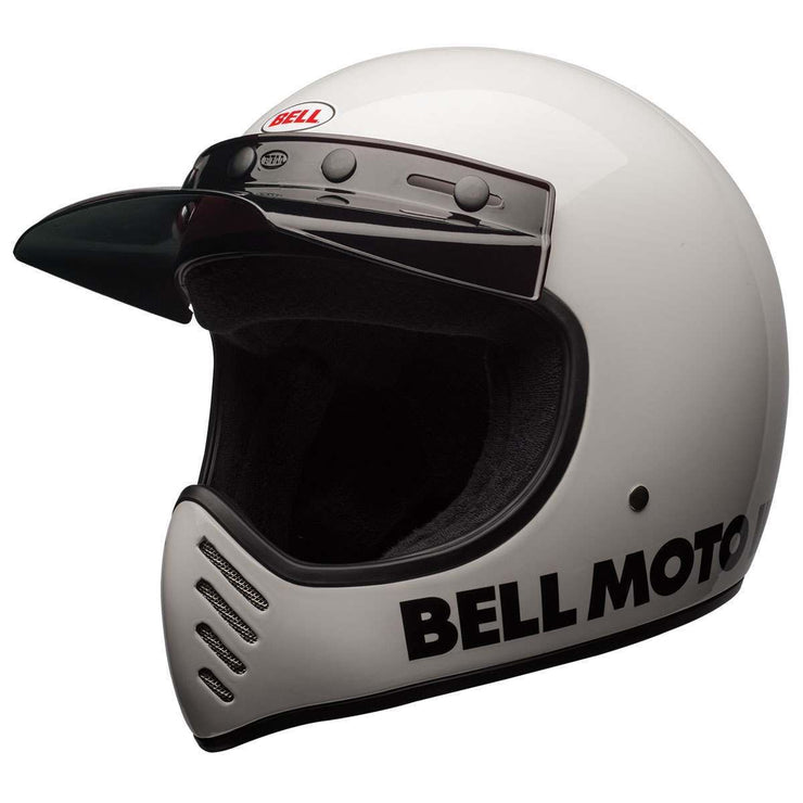 BELL MOTO 3 - CLASSIC WHITE - S