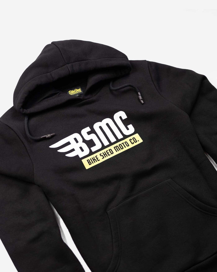 BIKE SHED DT HOODY - BLACK