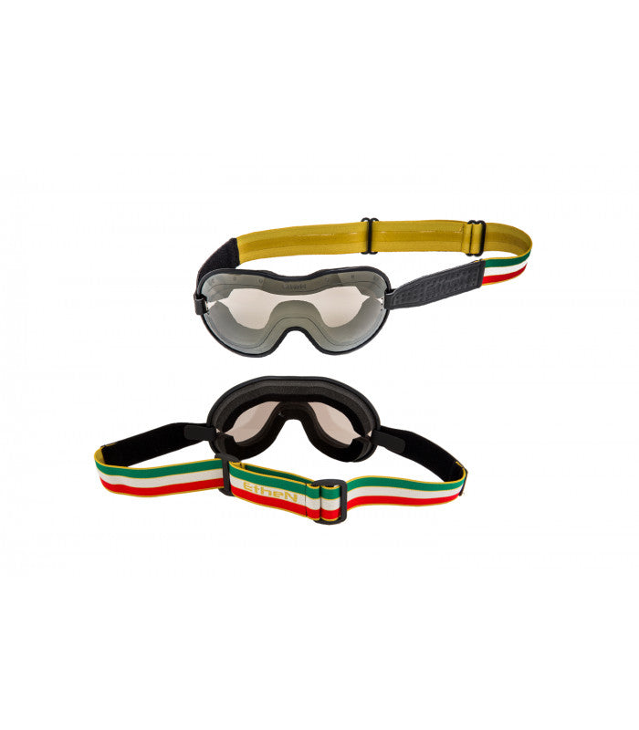 ETHEN CAFE RACER GOGGLE MIRROR BRONZE PHOTOCHROMIC LENS - ITALY