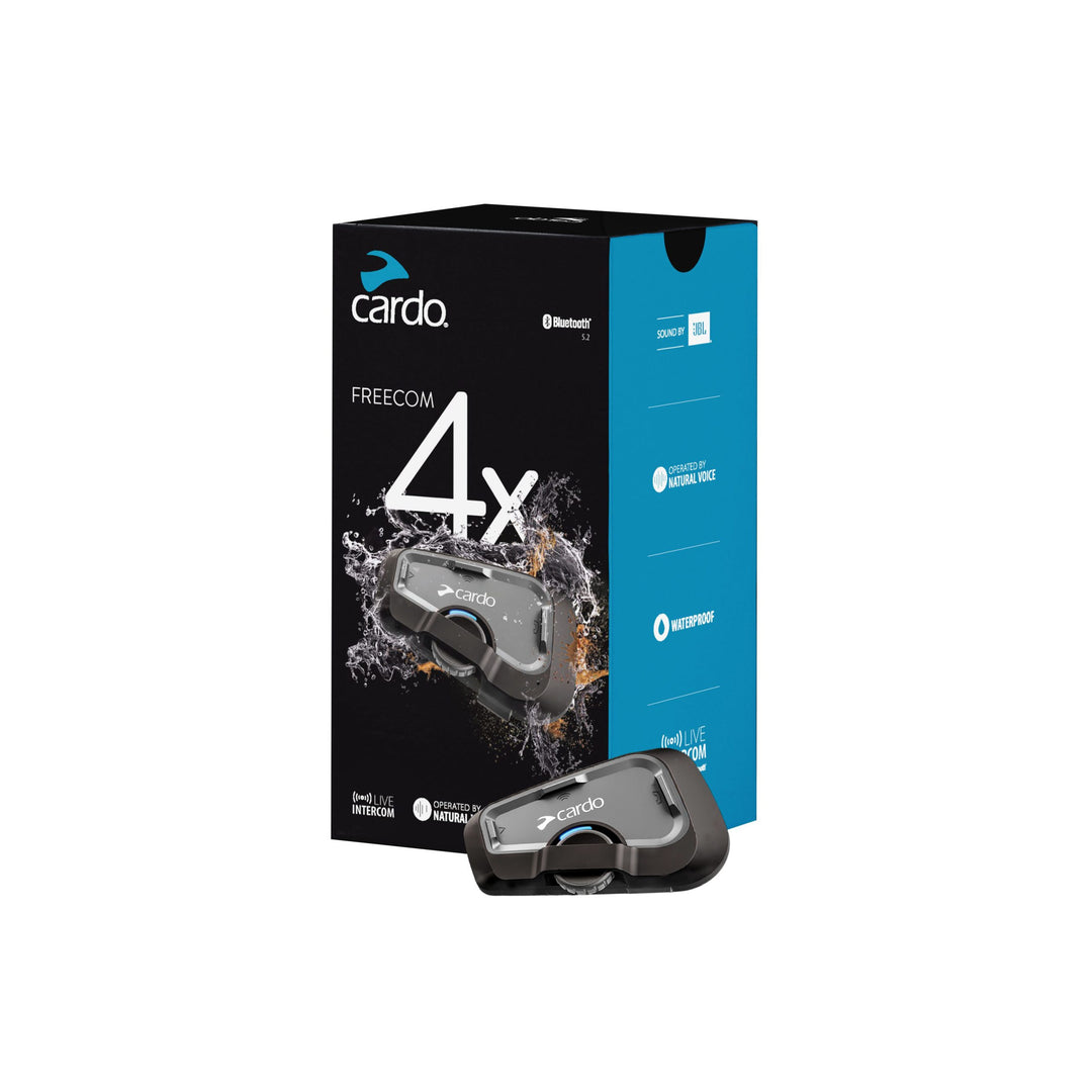 CARDO FREECOM 4x BLUETOOTH COMMUNICATOR – Strath Moto