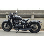 MOTONE CLUTCH (LHS) COVER/BADGE - UNION JACK - BLACK