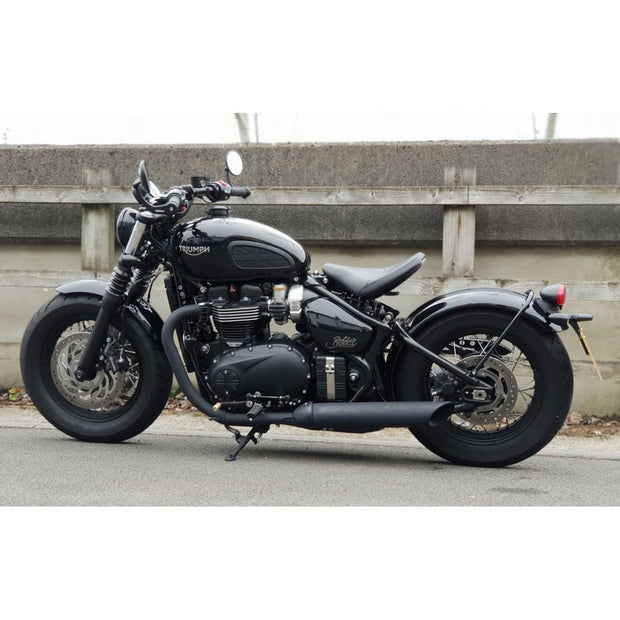 MOTONE CLUTCH (LHS) COVER/BADGE - UNION JACK - BLACK