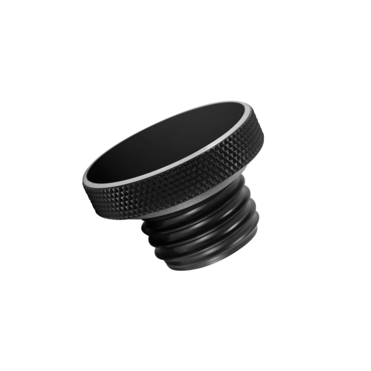 MOTONE CUSTOM FUEL GAS CAP - BILLET ALUMINIUM - BLACK