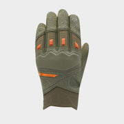 RACER DISPATCHER GORM GLOVE - KHAKI/ORANGE