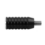 MOTONE GEAR SHIFTER LEVER END PEG - RIBBED BLACK