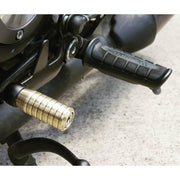 MOTONE GEAR SHIFTER LEVER END PEG - RIBBED BRASS