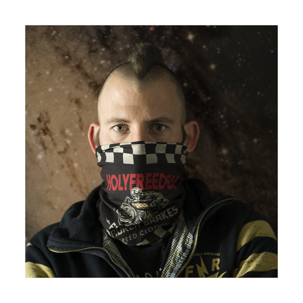 HOLY FREEDOM POLAR TUBE SCARF WITH FLEECE LINING - GHOSTRIDER