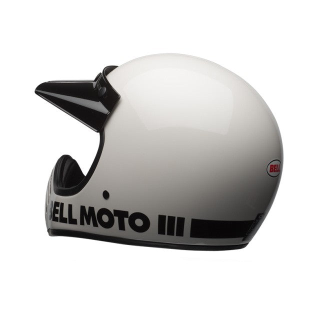 BELL MOTO 3 - CLASSIC WHITE – Strath Moto