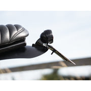 MOTONE HIGH-TAIL CUSTOM MUDGUARD PREDRILLED FOR MOTONE FENDER LIGHT KITS - BLACK ANODISED - LC