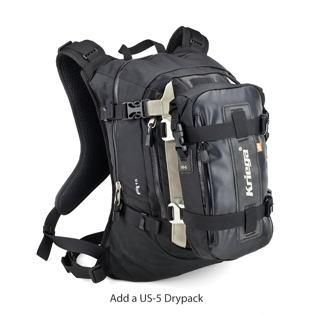 KRIEGA R15 BACKPACK - BLACK – Strath Moto