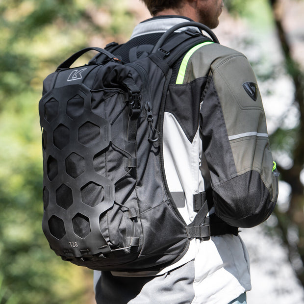 KRIEGA TRAIL 18 ADVENTURE BACKPACK - BLACK