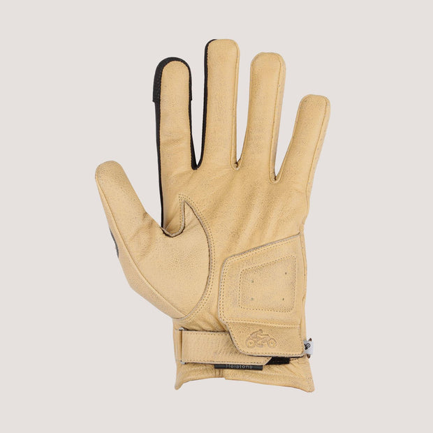 HELSTONS KUSTOM GLOVES - BEIGE