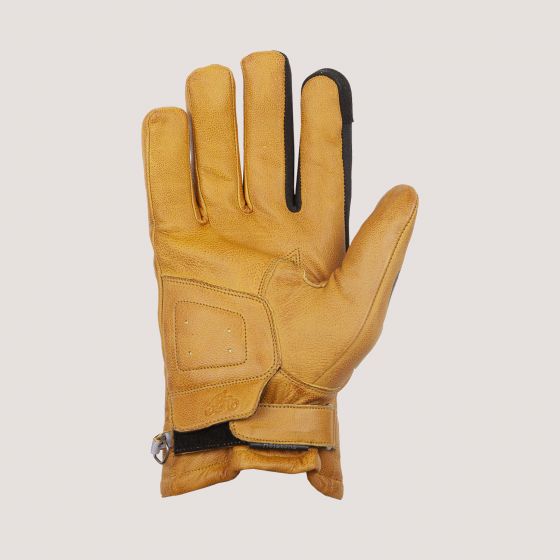 HELSTONS KUSTOM GLOVES - GOLD