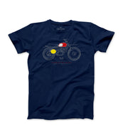 AGE OF GLORY LEGENDARY ON ANY SUNDAY T-SHIRT - NAVY - SIZE S - SALE!