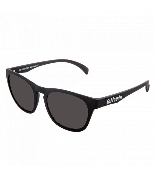 ETHEN LIGHT SUNGLASSES - BLACK MAT/POLARIZED SMOKE LENS