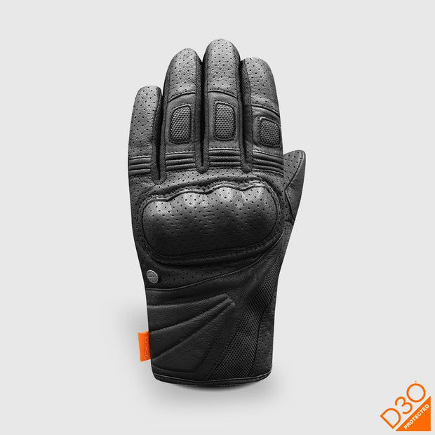 RACER META 4 GLOVE - BLACK/BLACK