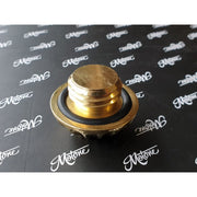 MOTONE ENGINE OIL FILLER CAP - ROSWELL - BRASS