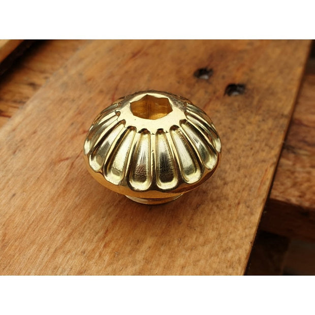 MOTONE ENGINE OIL FILLER CAP - ROSWELL - BRASS