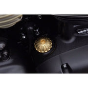 MOTONE ENGINE OIL FILLER CAP - ROSWELL - BRASS