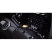 MOTONE ENGINE OIL FILLER CAP - ROSWELL - BRASS